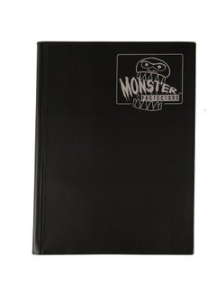 Monster Protectors Monster Binder 4 Pocket Matte Black Album With White Pages (Limited Edition) Holds 160 Cards  - Image 2