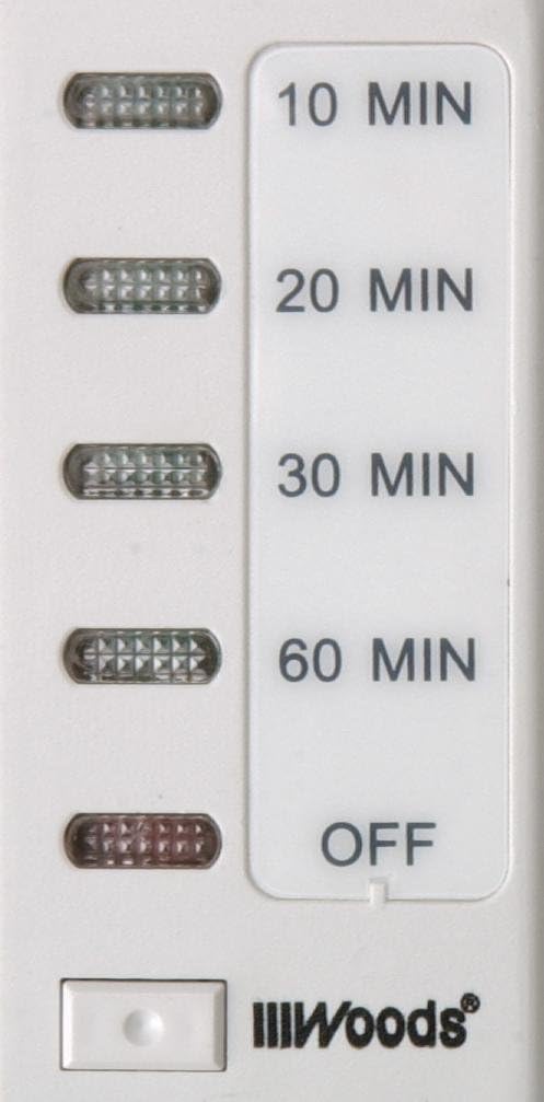 Woods 59008 inWall 60Minute Digital Countdown Timer White - Image 2