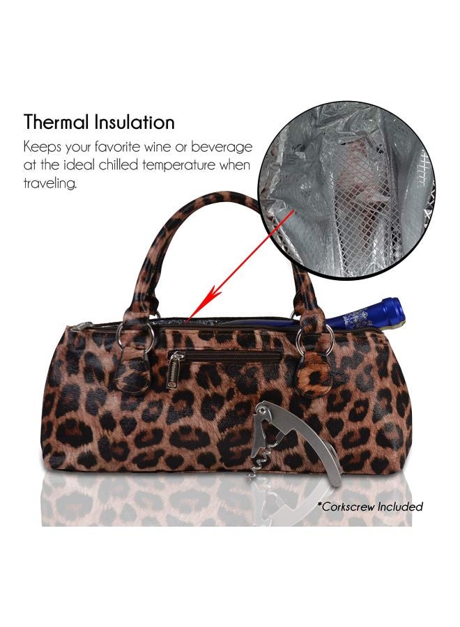 Primeware Thermal Tote Drink Bag With Cork Screw - Image 4