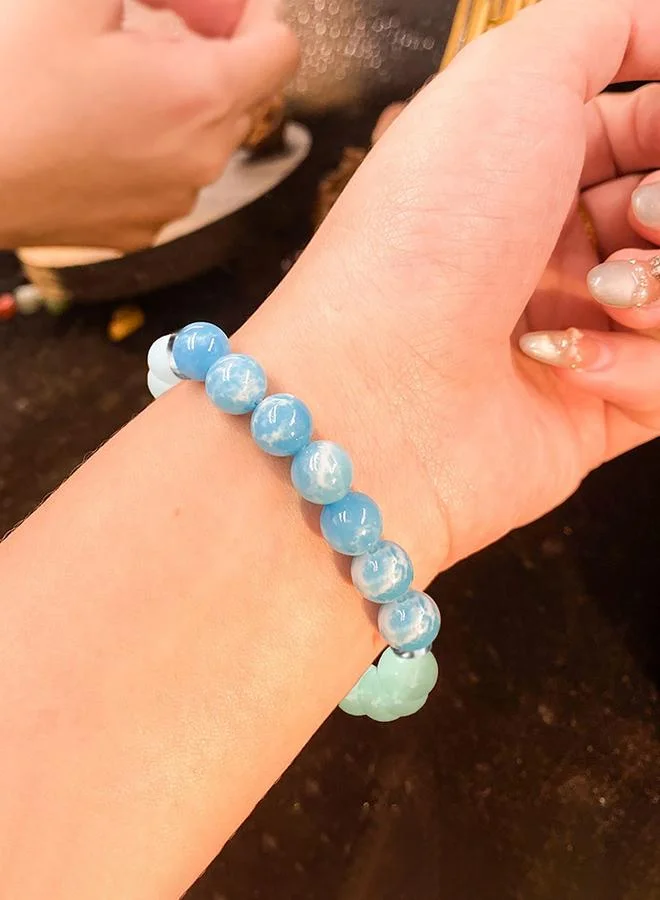 تايك تو Sky Blue Beaded Bracelet