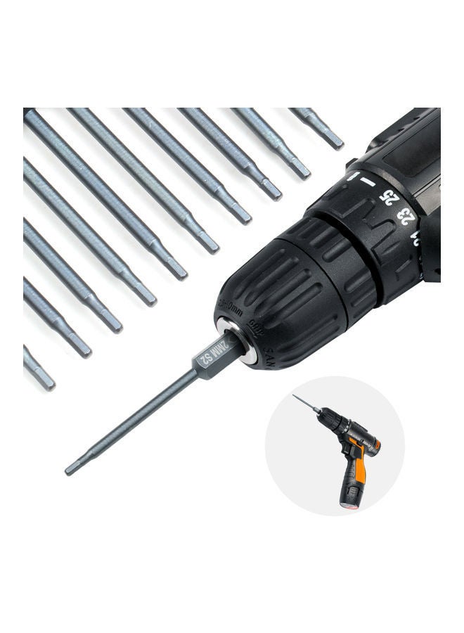 نيبمينينت طقم لقم مفك مكون من 10 قطع فضي - Image 2