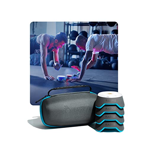 BlazePod Reaction Training Kit Smart Pods for Speed, Agility & Cognitive Drills - Pro-Level Training for Athletes, Trainers, Therapists & Coaches - App Access Included (4 Pods) - Image 1
