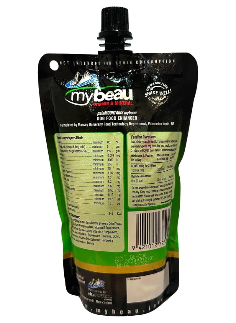 palaMOUNTAINS - PALAMOUNTAINS Mybeau Tasty Dog Oil Supplements (300 ml) - Image 1