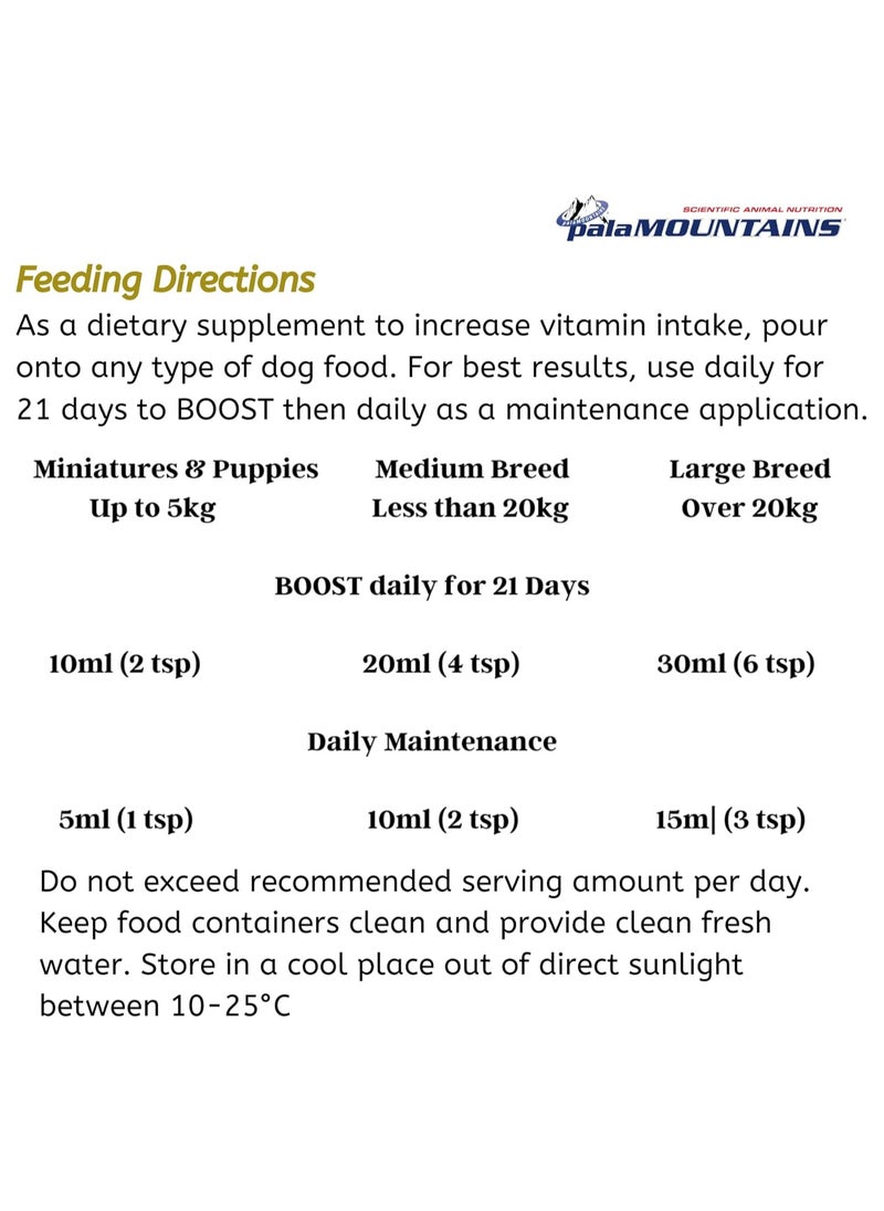 palaMOUNTAINS - PALAMOUNTAINS Mybeau Tasty Dog Oil Supplements (300 ml) - Image 1