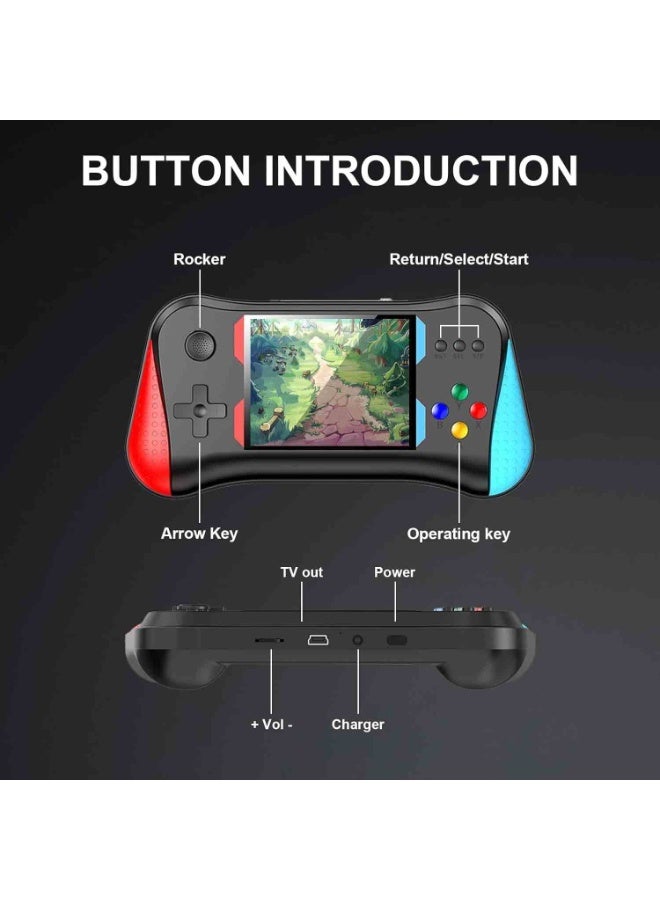 Handheld Game Console X7M 3.5-Inch HD Screen 500-in-1 Classic Retro Games Portable 8-Bit Video Game Player With 1200 mAh Rechargeable Battery - Image 5