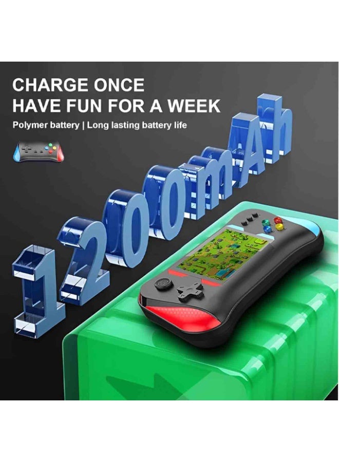 Handheld Game Console X7M 3.5-Inch HD Screen 500-in-1 Classic Retro Games Portable 8-Bit Video Game Player With 1200 mAh Rechargeable Battery - Image 2