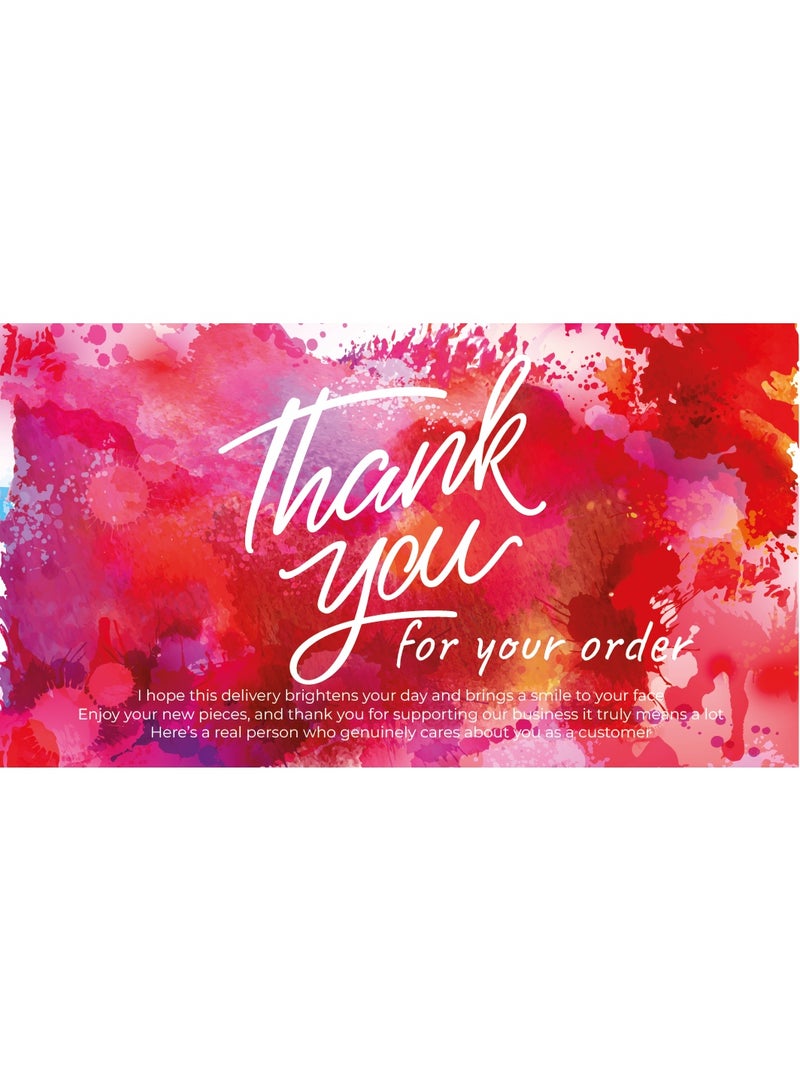 طقم كروت شكر فاخرة – 100 كارت بتصميم راقٍ - Image 1