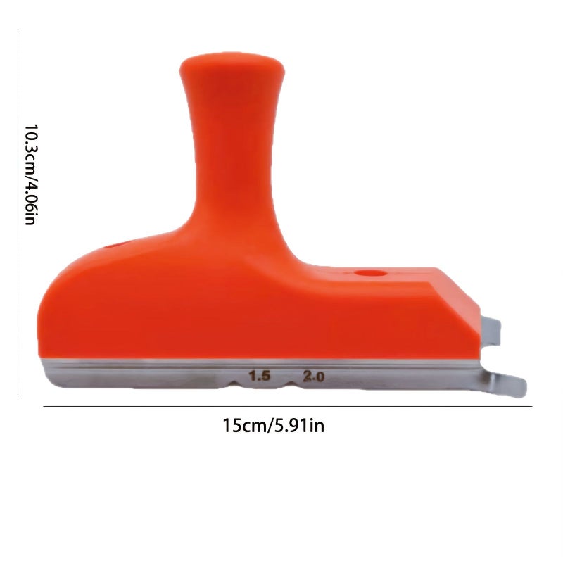 Edge Banding Trimmer 1 Piece with Stainless Steel Blades for Straight Curved Chamfered Edges - Image 3