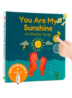 Generic Books You are My Sunshine | New Rechargeable Sound Books for Toddlers | Books for 1 Year Old | Music Books for Toddlers with 6 Nursery Rhymes | Perfect Musical Toys for Toddlers 1-3  - Image 1