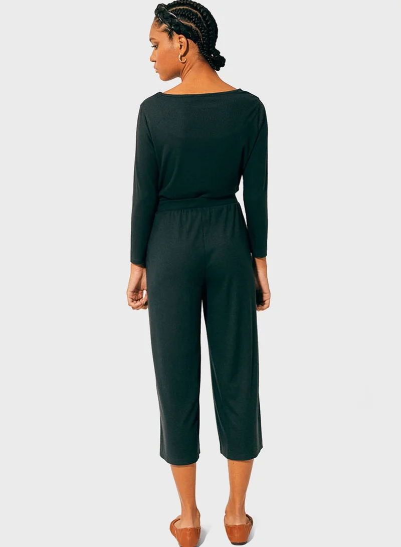 RINA Wide Leg Culottes
