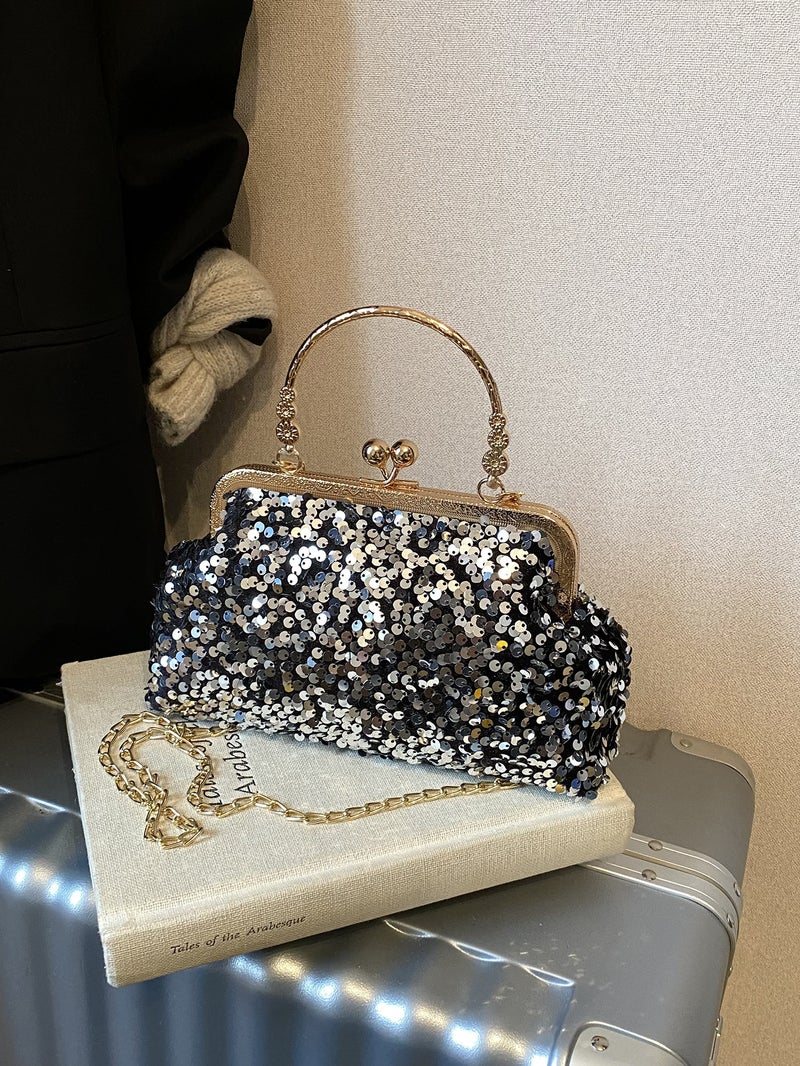 Winter Beautiful And Personalized Evening Bag Fashionable Women'S Shoulder Crossbody Chain Bag Satchel Shell Bag - Image 4