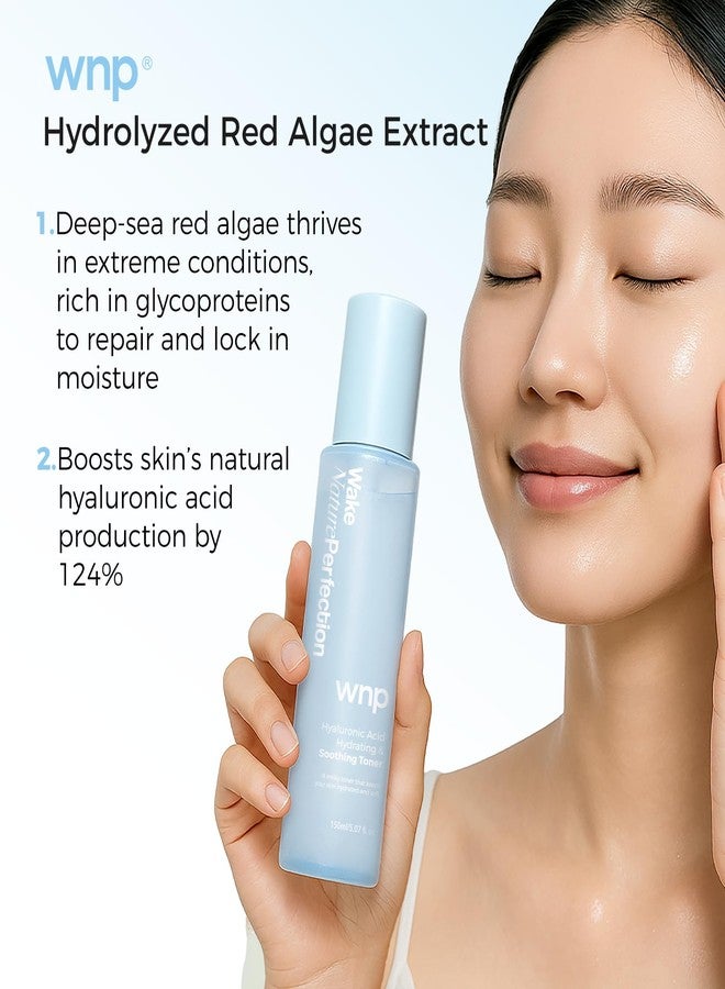 WNP Hyaluronic Acid Hydrating&Soothing Toner: 4D Hyaluronic Acid,Red Algae Extract,Bifida Ferment Lysate, Panthenol Deep Moisture&Skin Barrier Repair Vegan Skincare for Dry & Sensitive Skin - Image 5