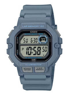 CASIO Digital Blue Resin Band Watch WS-1400H-2AV 