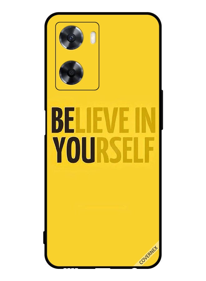 Covernex Protective Case Cover For Oppo A77s Believe In Yourself - Image 1