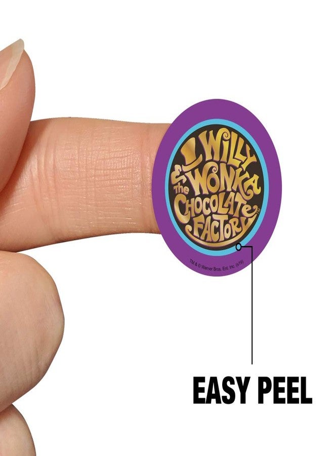 GRAPHICS & MORE Willy Wonka and The Chocolate Factory Logo Planner Calendar Scrapbooking Crafting Stickers - Image 4