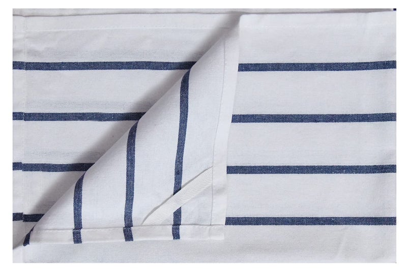 NT-STAR Kitchen Towels Cotton 45*70cm, 190GSM, Blue Thin Stripes (8) - Image 5