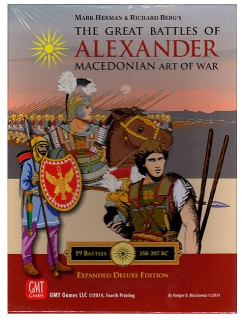 GMT Games Great Battles of Alexander Expanded Deluxe Edition - Image 3