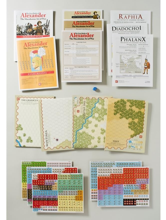 GMT Games Great Battles of Alexander Expanded Deluxe Edition - Image 5
