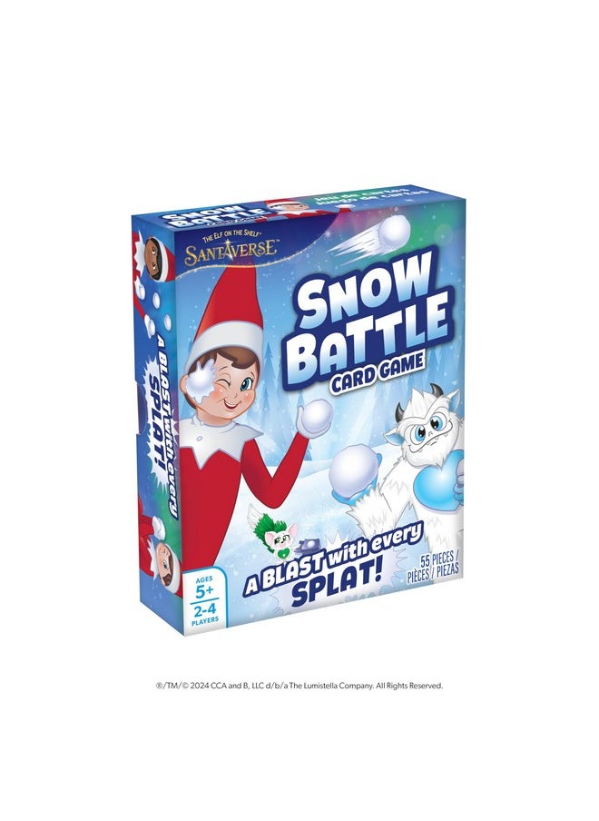 The Elf on the Shelf The Elf on the Shelf: Snow Battle Card Game  - Image 1