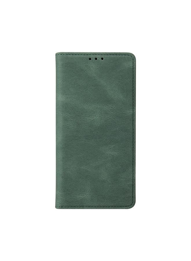 S-TOP Case For iPhone 13 Pro Simple Suction Closure Horizontal Flip Leather Case with Holder & Card Slot & Wallet - Image 2