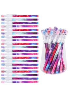 Galaxy Stackable Pencil Outer Space Multi Point Pencils Non Sharpening Pop Up Pencil With Matching Eraser Teacher Supplies For Classrooms, Student Reward, Galaxy Party Favors