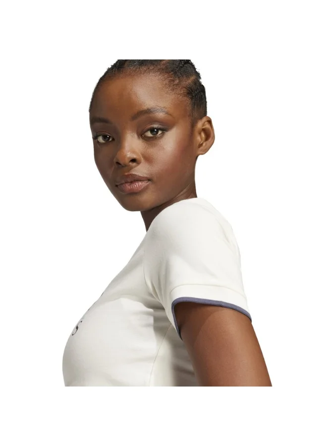 Adidas GRAPHIC BBY TEE White Originals Women TOPS