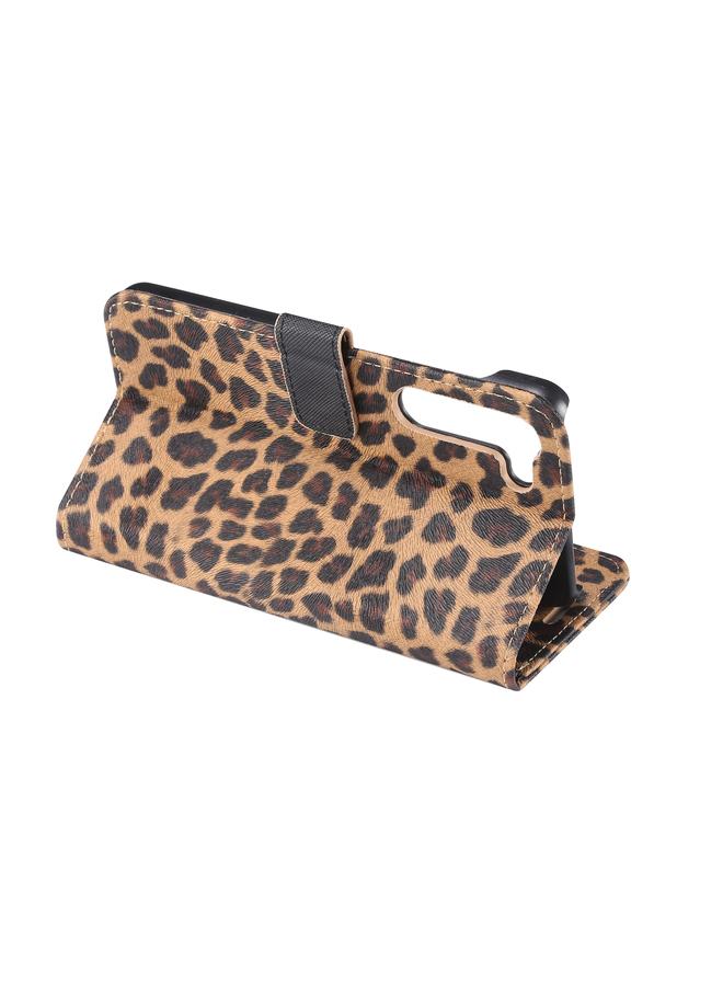 S-TOP Case For Samsung Galaxy S23 5G Leopard Pattern Flip Leather Phone Case - Image 5