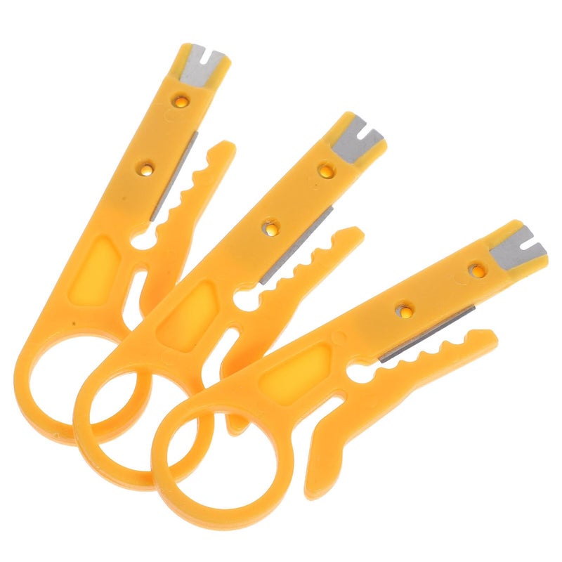 Mini Wire Cutters And Strippers 3Pcs Set For Electrical Computer Cables Heavy Duty - Image 2