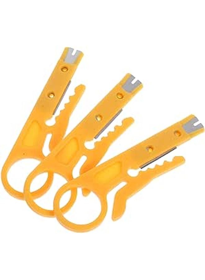 Mini Wire Cutters And Strippers 3Pcs Set For Electrical Computer Cables Heavy Duty - Image 1