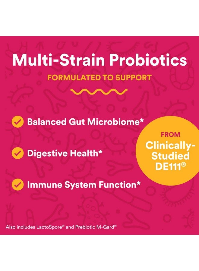 SmartyPants Adult Probiotic Gummies for Digestive Health: 3 Billion CFU, Gut Health and Immune Support Supplement, Clinically Studied Probiotic, Gluten Free, Strawberry, 30 Count (30 Day Supply) - Image 4