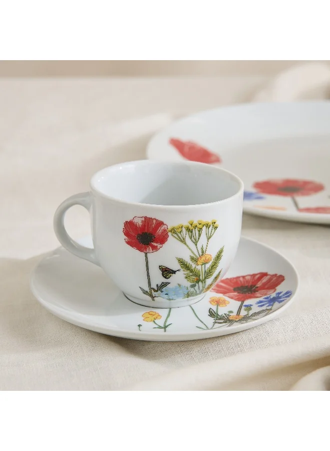 هوم بوكس Atlanta 20-Piece Gardenia Print Dinner Set - Serves 4