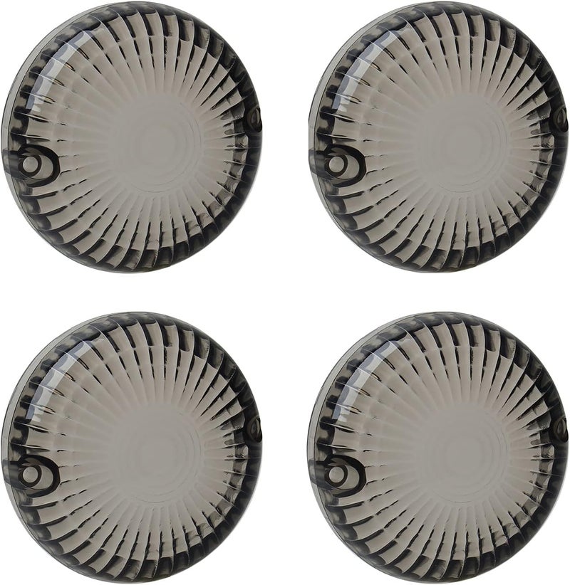 NTHREEAUTO أغطية عدسات إشارات الانعطاف المدخنة NTHREEAUTO لدراجات ياماها النارية - Image 1