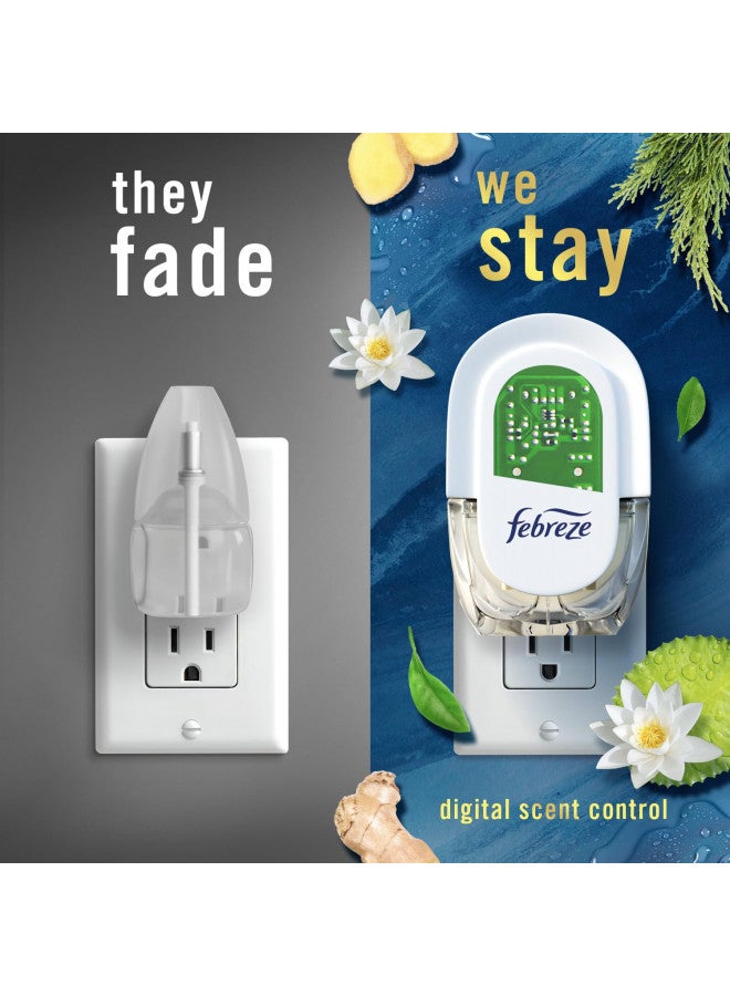febreze Febreze Plug in Air Fresheners, Ocean, Odor Fighter for Strong Odors, Scented Oil Refill (3 Count) - Image 5