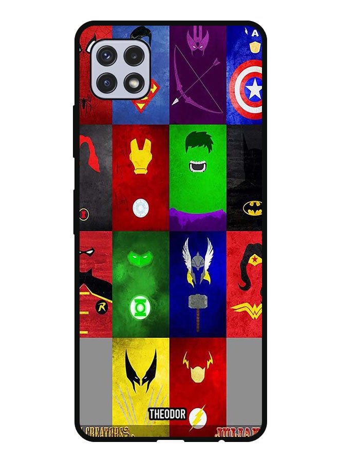 Theodor Protective Case Cover For Samsung Galaxy A22 5G Faces - Image 1