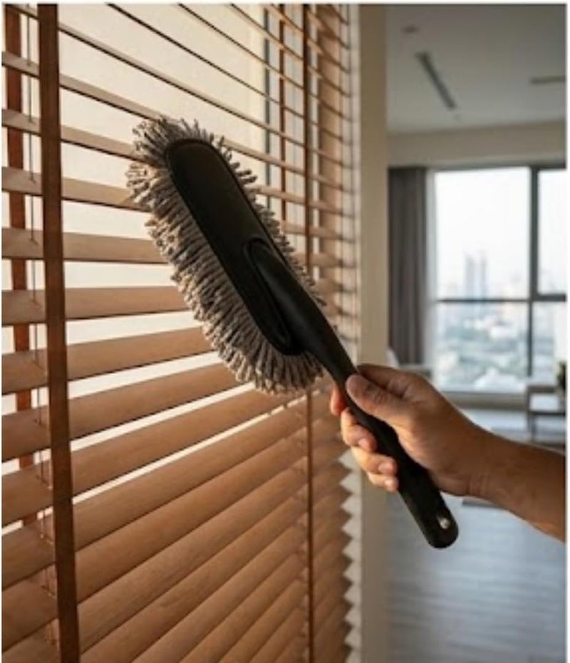Hasanat Essentials Handheld Microfiber Car Duster and Multi-Purpose Cleaning Brush - Image 4