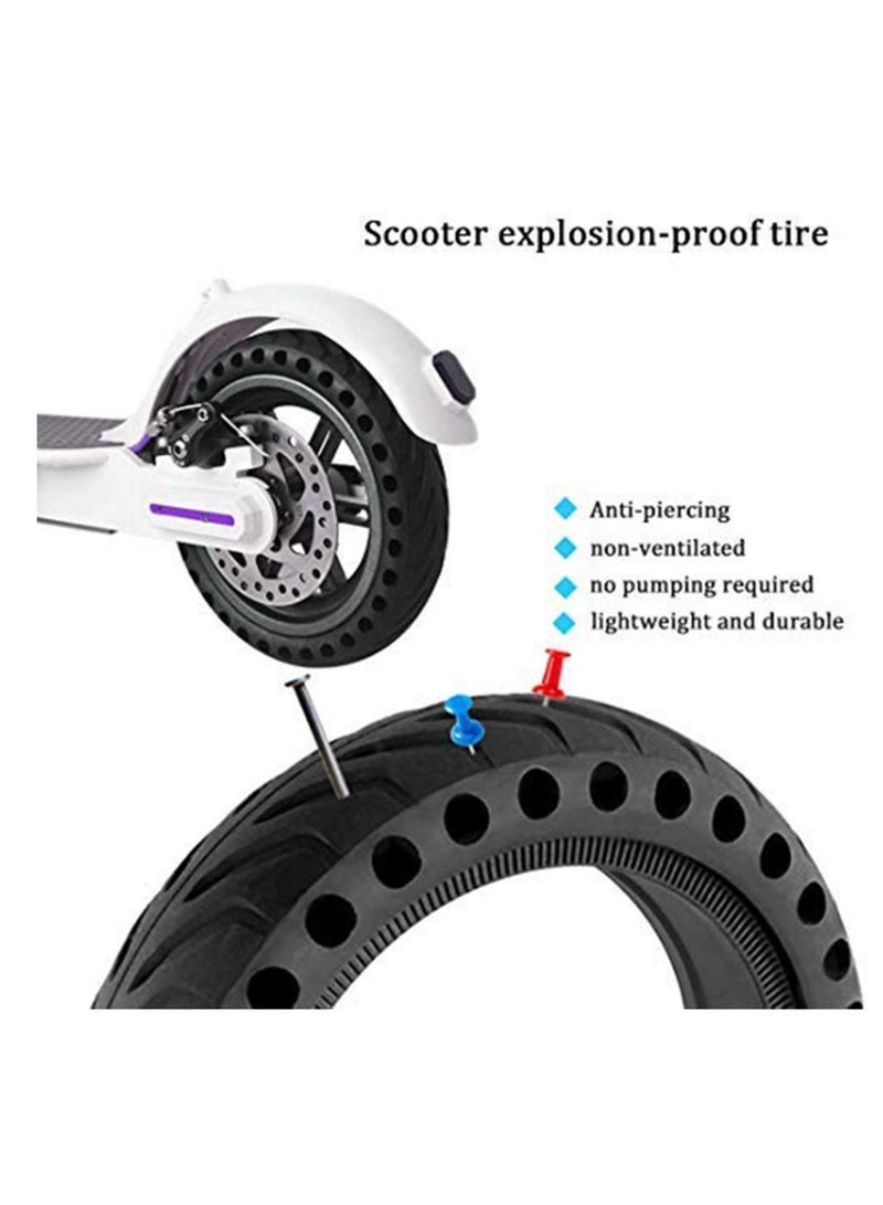 Generic Electric Scooter Replacement Tires, Rubber Solid Wheel Honeycomb Tire Grip/ Friction Non-Slip Tubeless e Accessories for Xiaomi 8.5 x2 M365/Pro (2 Pcs inch)  - Image 5