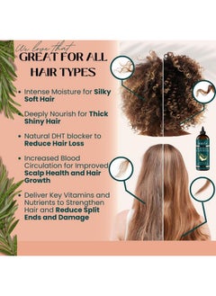 Live Fraiche Live Fraiche Rosemary Castor Oil for Hair Growth Oil (16oz) Natural Hair Growth Serum - Pure Castor Oil with Rosemary Oil for Hair Growth and Thickening - Reduce Hair Loss & Promote a Healthy Scalp  - Image 3