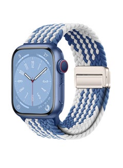 X-level Bands Compatible With Apple Watch 38mm 40mm 41mm Series 9/8/7/SE/6/5/4/3/2/1/IWatch Hermès Men Women Braided Nylon Sport Band Adjustable Elastics Magnetic Buckle Straps  - Image 1