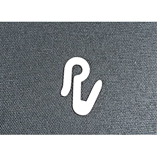 FAPBADRI Plastic Hook for Curtain Channel/M Track System - 100 Pieces - Image 4