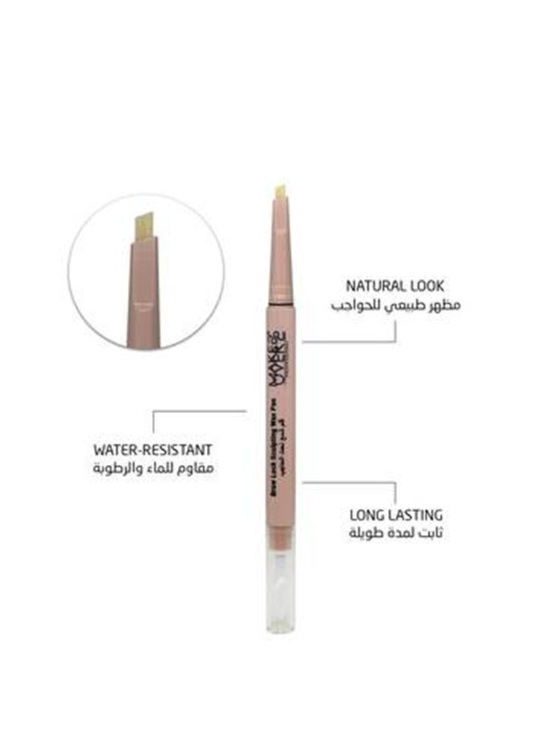 مايك أوفر قلم شمع لنحت وتثبيت الحواجب من ميك اوفر22-WX001 - Image 2