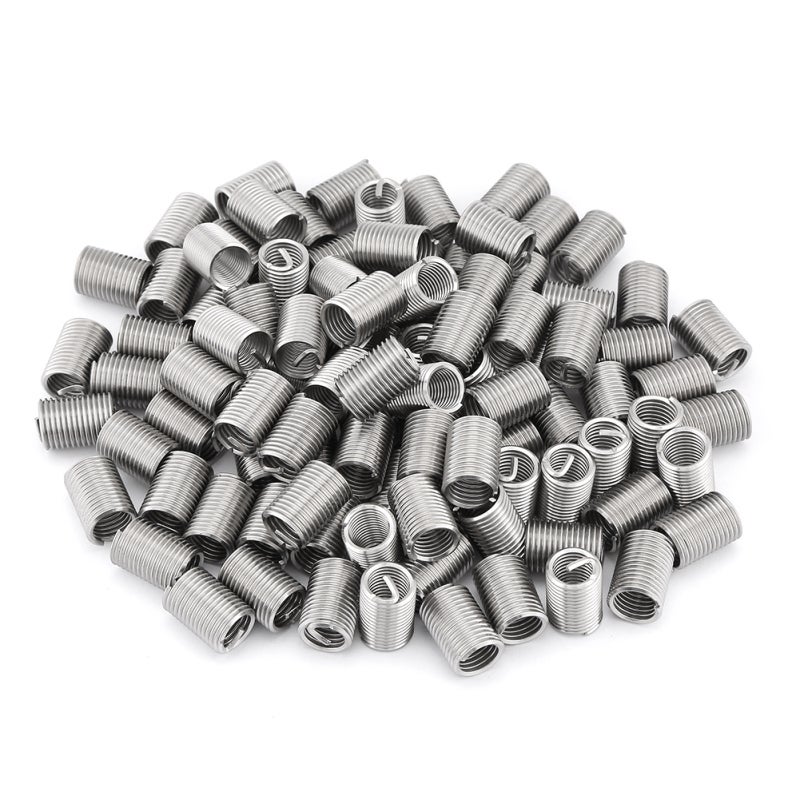 Thread Repair Kit: Stainless Steel Wire Screw Sleeve - Vibration Resistant Even Load Distribution - For Automotive Aircraft Mechanized Fastener Repair - Image 1