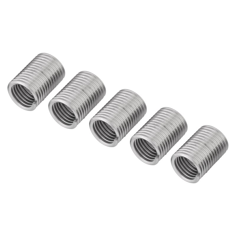 Thread Repair Kit: Stainless Steel Wire Screw Sleeve - Vibration Resistant Even Load Distribution - For Automotive Aircraft Mechanized Fastener Repair - Image 5