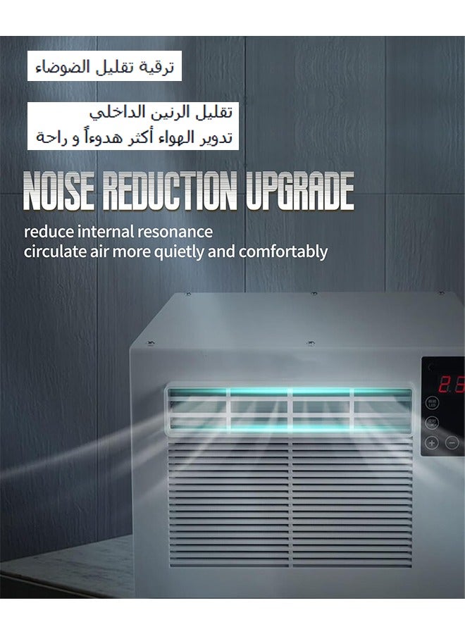 Loquat Portable mini air conditioner without external unit compact size Dehumidifier indoor outdoor Camping Pet low power consumption - Image 5