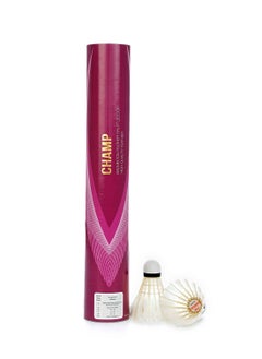 Li-Ning Champ Feather Shuttlecock | Speed 76 | Pack of 12 Shuttles | Badminton Sports | Unisex  - Image 2
