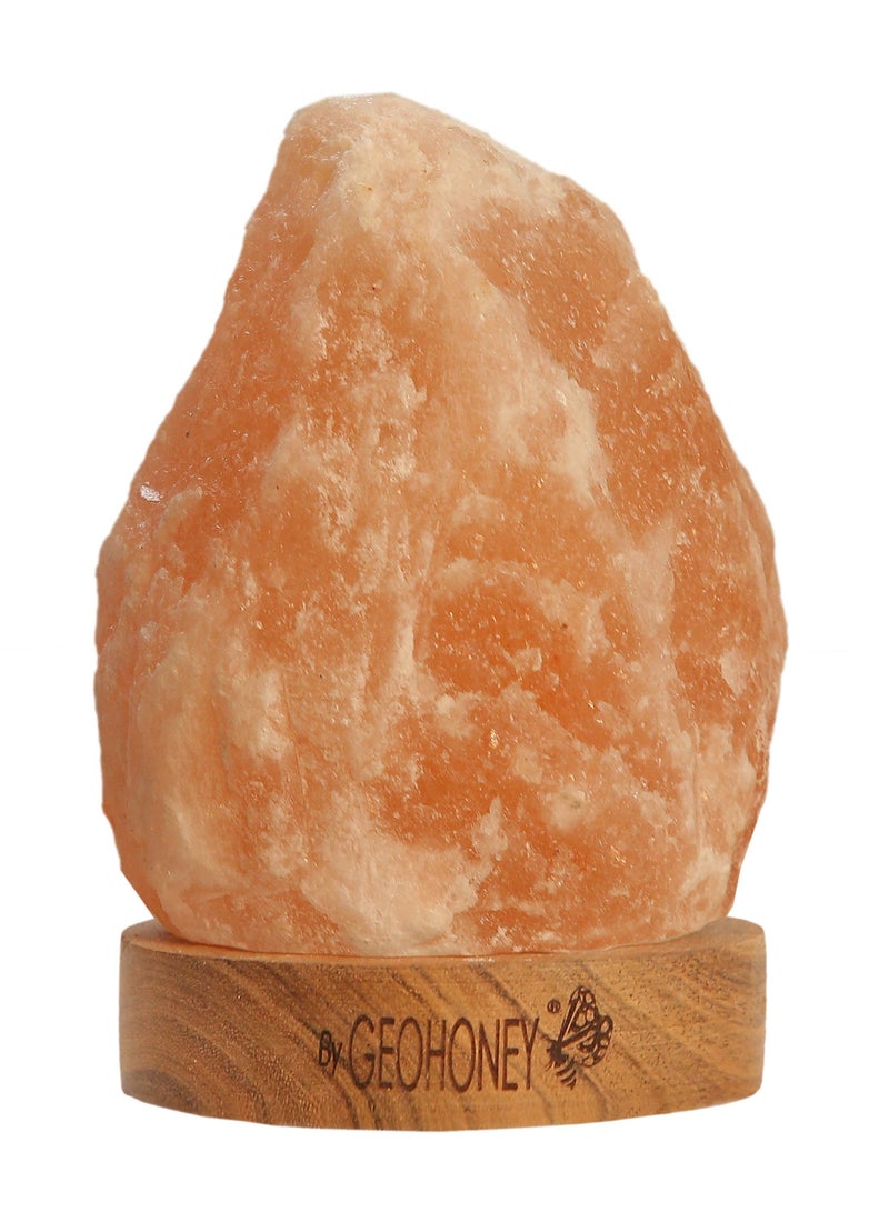 Geohoney - Himalayan Salt Lamp with USB Mini Natural Mountain Shape - Image 2
