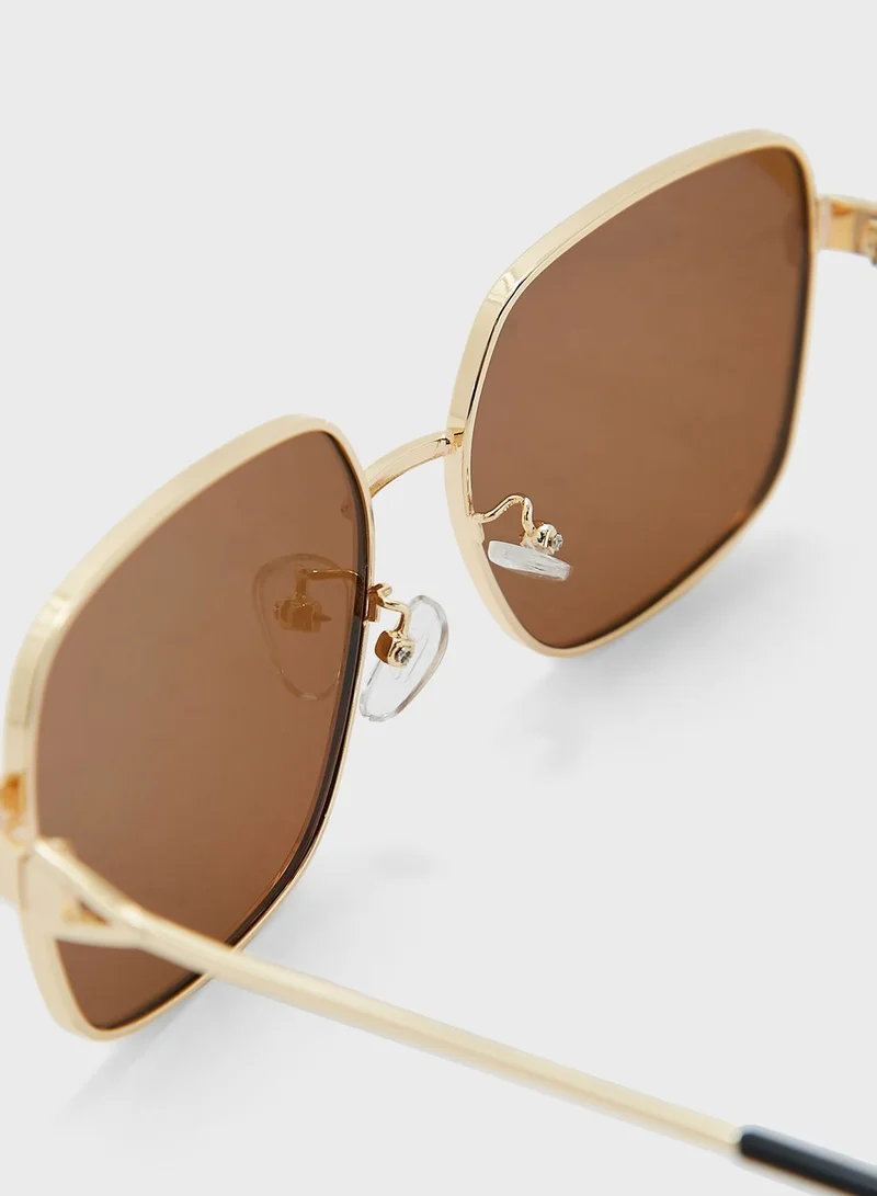 Seventy Five Casual Oversized Sunglasses