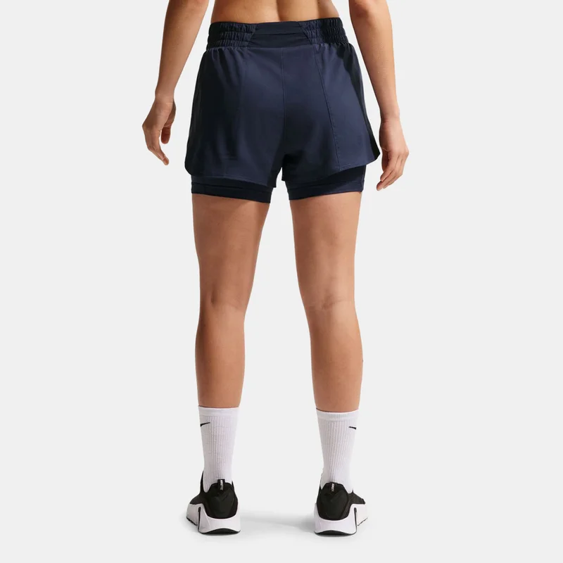 Nike Women's Dri-FIT One High-Waisted 2-in-1 Shorts