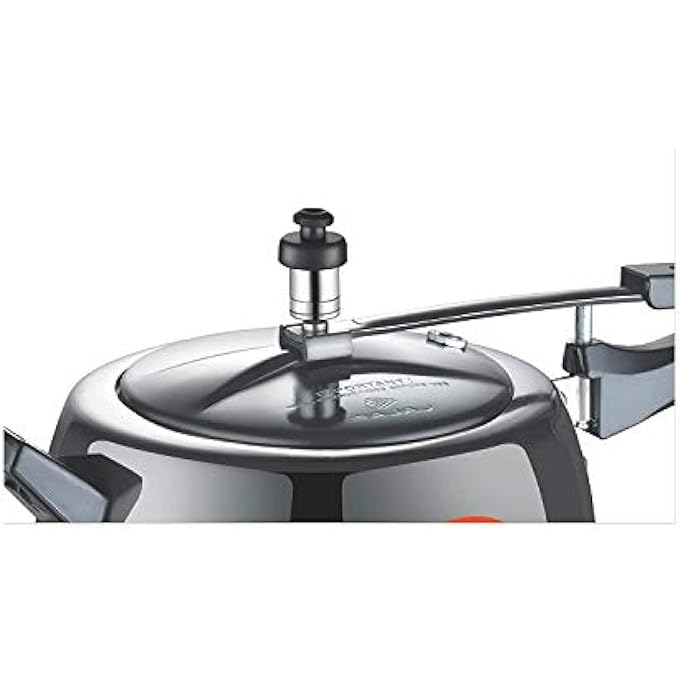 بجاج قدر ضغط يدوي من الألومنيوم Pcx 63H سعة 3 لتر، أسود، معتمد من ISI - Image 4