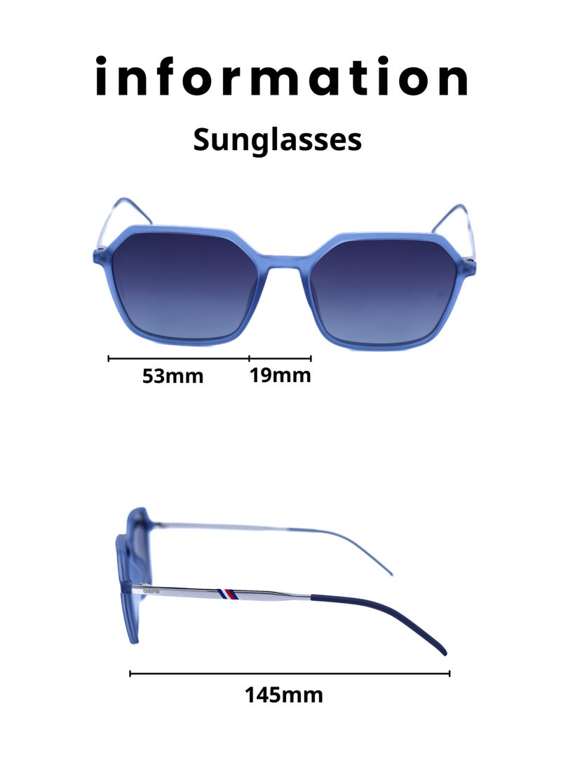 Baleno Hexagonal Frame Sunglasses - Modern and Unique Design for Bold Personalities | 100% UV Protection - Image 4