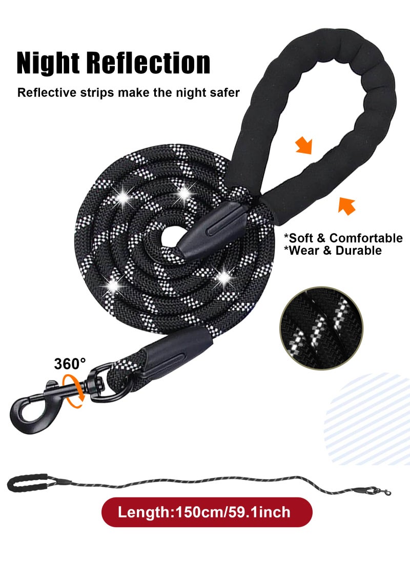 URbazaar Dog Harness No Pull, Military Dog Harness for Large Dogs with Handle & Molle, Easy Control Service Dog Vest Harness Training Walking, Adjustable Reflective Tactical Pet Harness  - Image 4